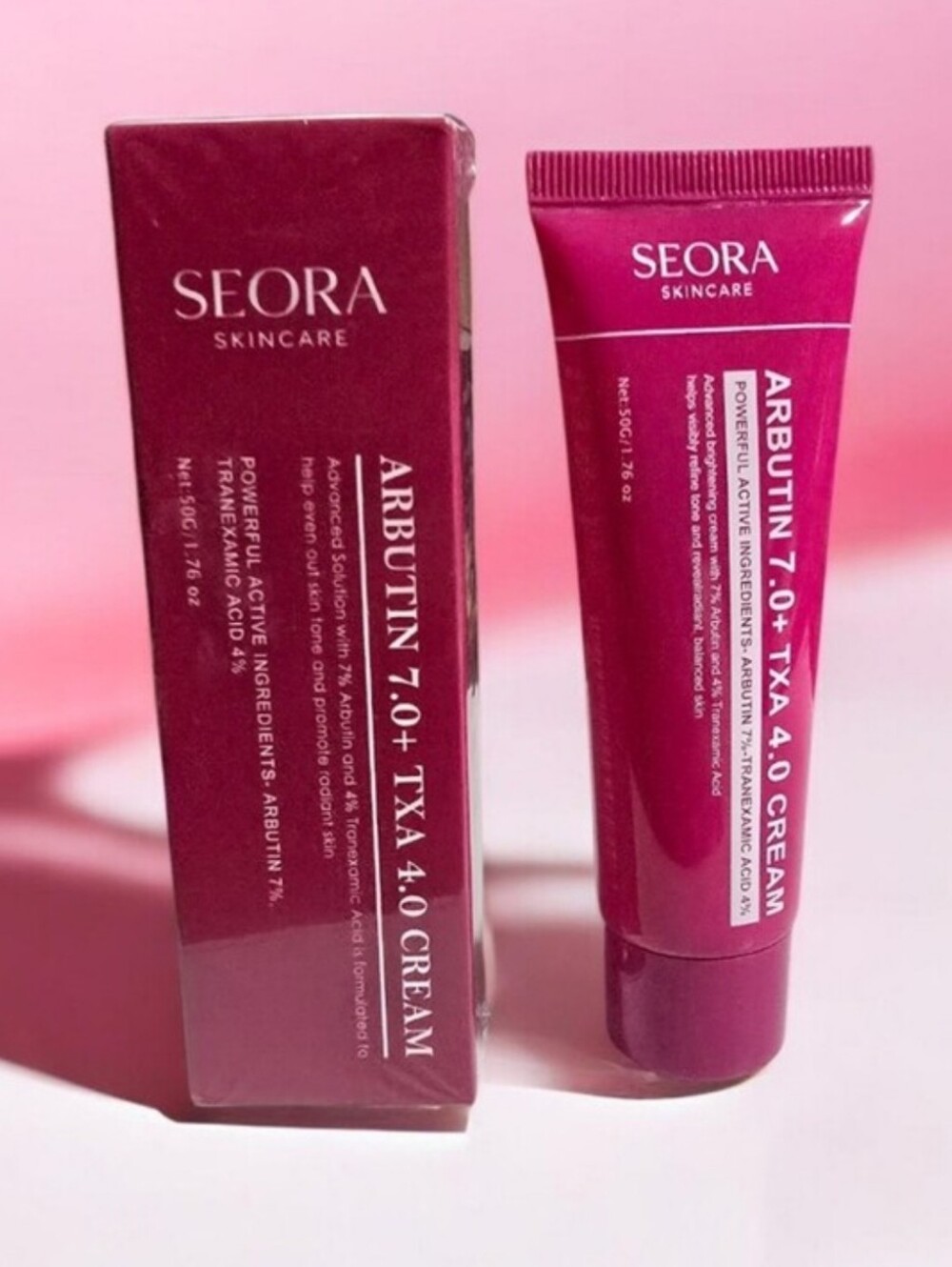 SEORA Arbutin 7.0+ TXA 4.0 Cream - Pink Radiance Moisturizer